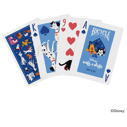 Bicycle Disney Cats & Dogs Playing Cards