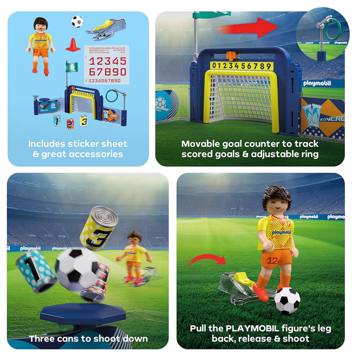 Playmobil My Life Football Training Station Playset
