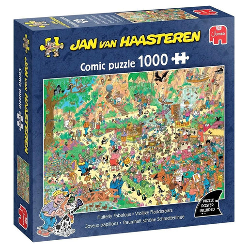 Jan van Haasteren Flutterly Fabulous 500 XL Piece Jigsaw Puzzle 