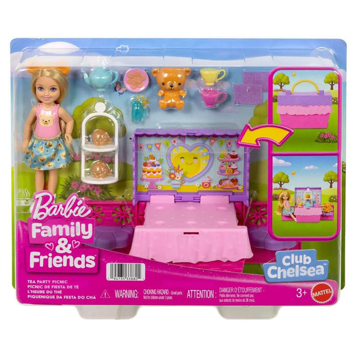 Barbie Family & Friends Chelsea Tea Party Picnic Set