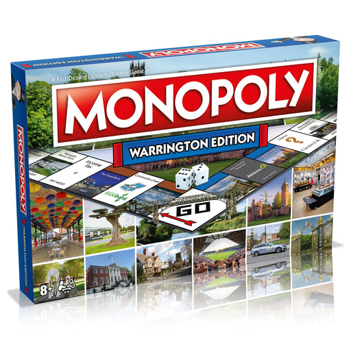 Monopoly Board Game Warrington Edition