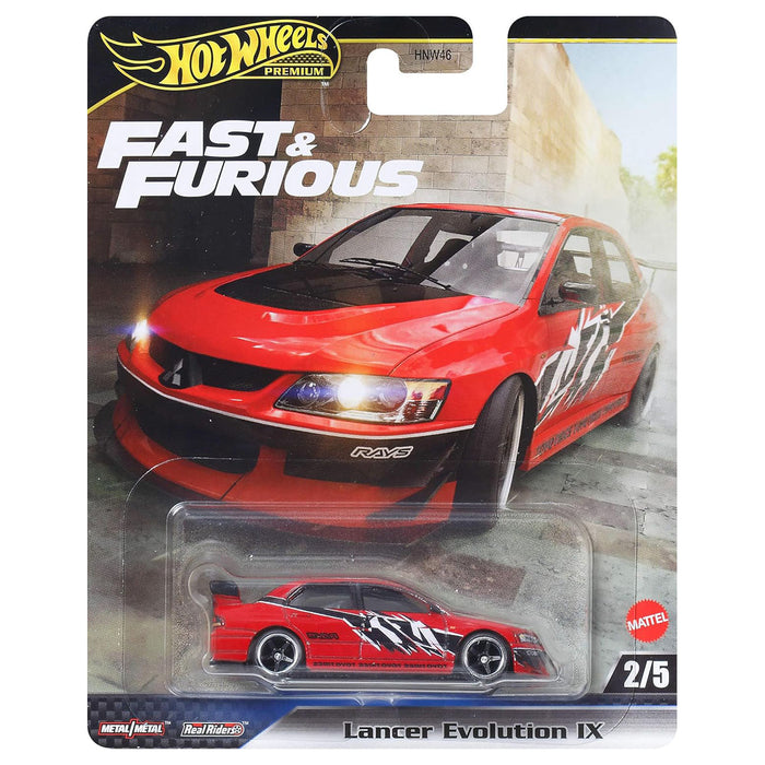 Hot Wheels Premier Fast & Furious: Lancer Evolution IX 1:64 Car (2/5)