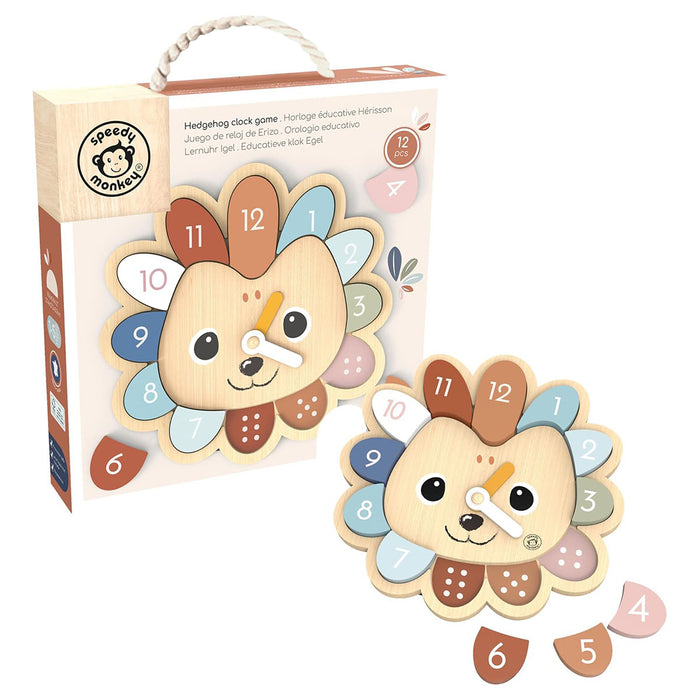 Speedy Monkey Hedgehog Clock Game
