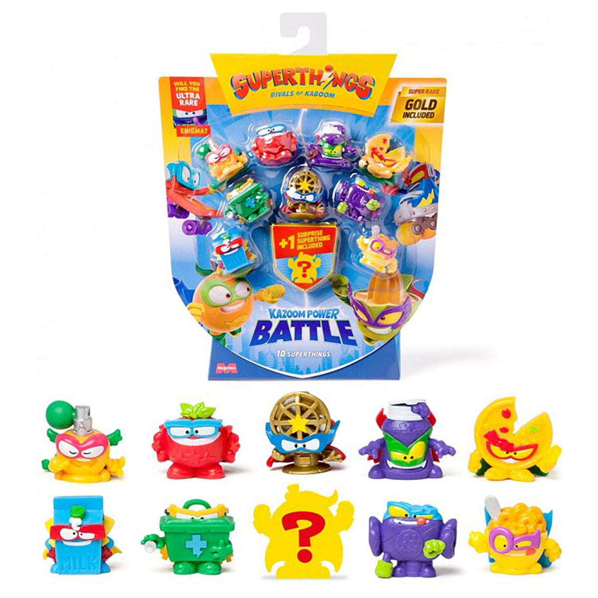 SuperThings Kazoom Power Battle Figures (10 Pack) — Booghe