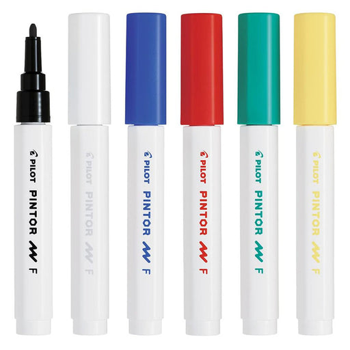 Pilot Pintor Classic Paint Marker Fine (6 Pack)