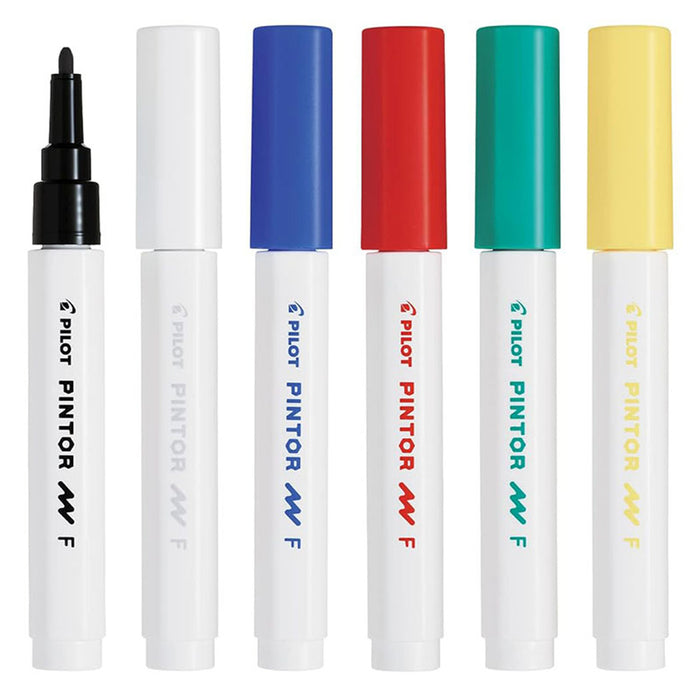 Pilot Pintor Classic Paint Marker Fine (6 Pack)