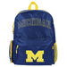 Large backpack featuring iconic Michigan branding