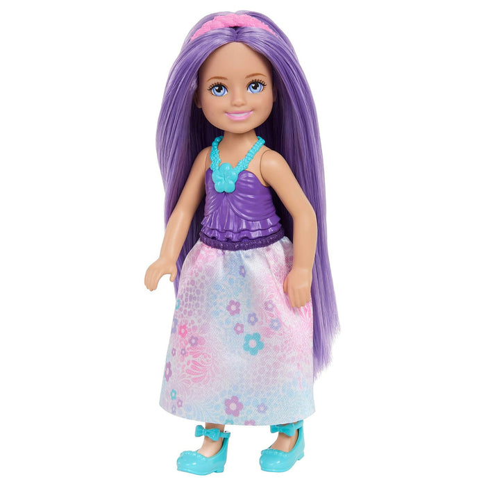 Barbie Chelsea Royal with Purple Hair 6" Doll 
