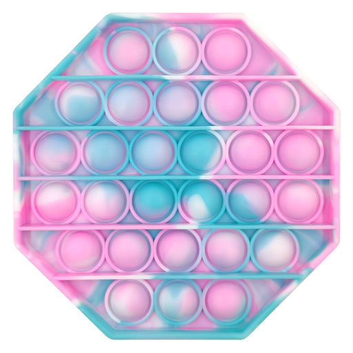 Poppits Pink Tie Dye Octagon Fidget Toy