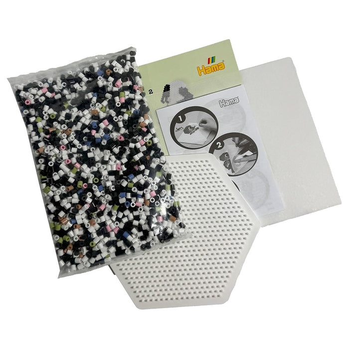 Hama Midi Beads DIY 3D Panda Gift Box