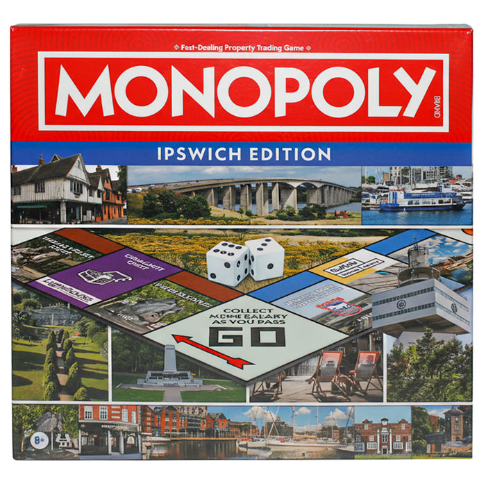 Monopoly Board Game Ipswich Edition