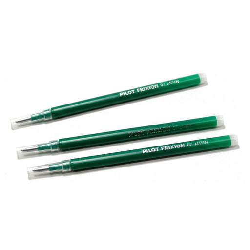 Pilot FriXion Ball & FriXion Ball Clicker M Green Refill (3 Pack)