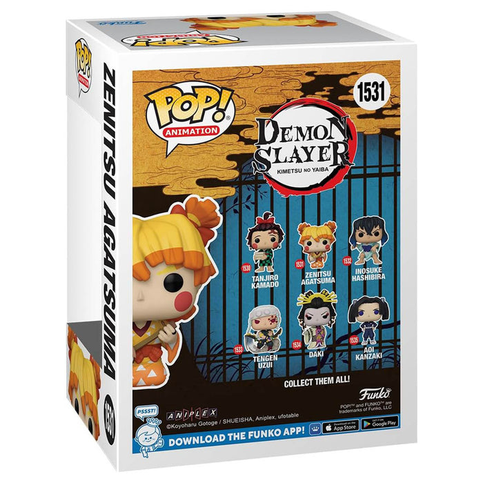 Funko Pop! Animation: Demon Slayer: Zenitsu Agatsuma (Kimono) Vinyl Figure #1531