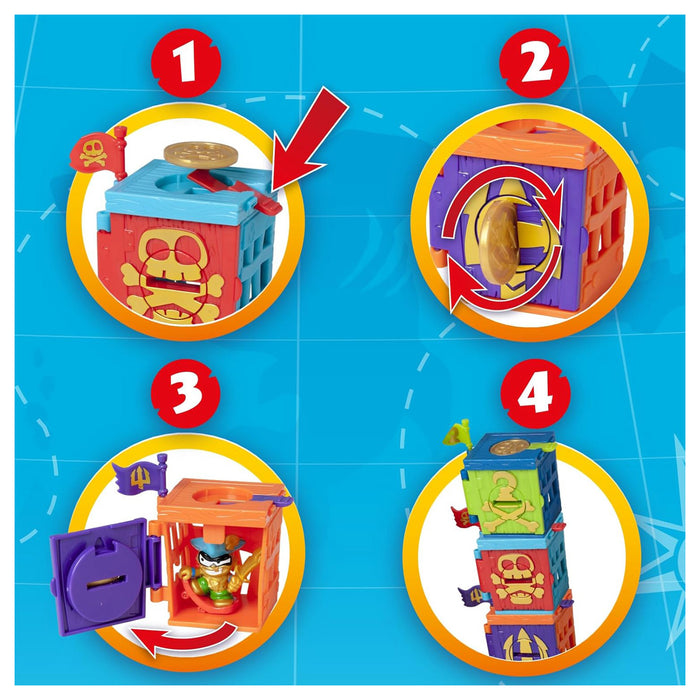 Piratix Adventure World Golden Treasure Series Fortress Playset
