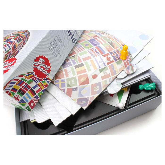 Flags Around the World Board Game
