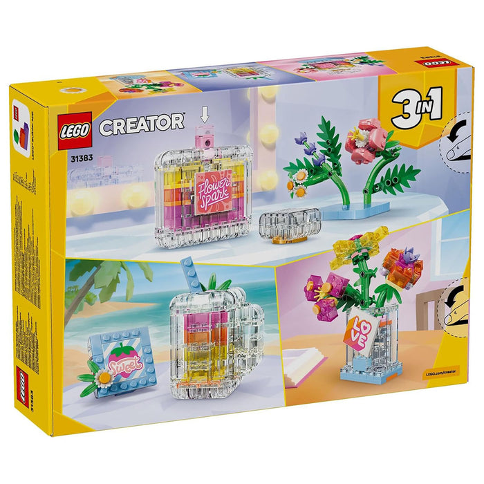 LEGO Creator 3 in 1 Floral Perfume Bottle Building Set