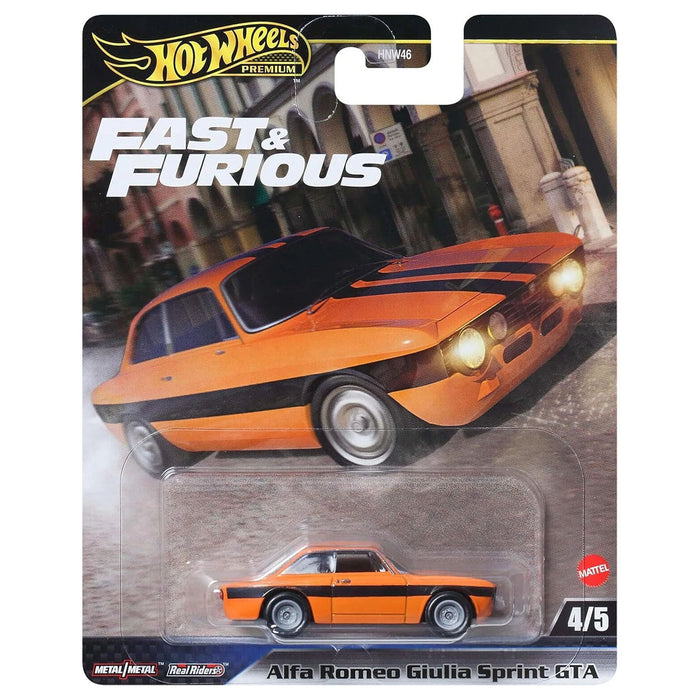 Hot Wheels Premier Fast & Furious: Alfa Romeo Giulia Sprint GTA 1:64 Scale Car (4/5)