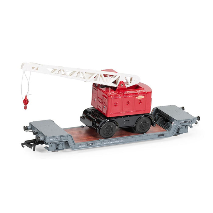 Hornby BR Loriot Y Machinery Truck with British Railways Coles Crane Era 4
