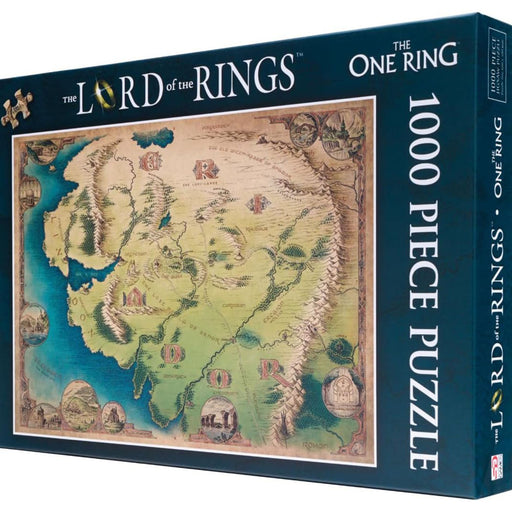 The Lord of the Rings: Eriador Map 1000 Piece Jigsaw Puzzle