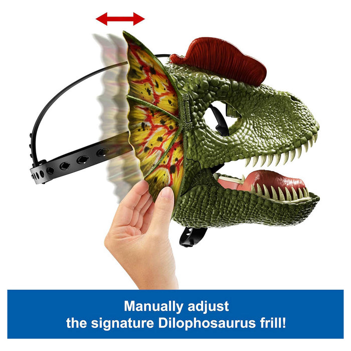 Jurassic World: Chaos Theory Venom Launchin’ Dilophosaurus Mask