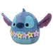 Squishmallows Disney Stitch Wearing Lei 8" Plush