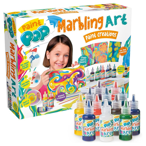 Paint Pop Marbling Art Paint Creations Set