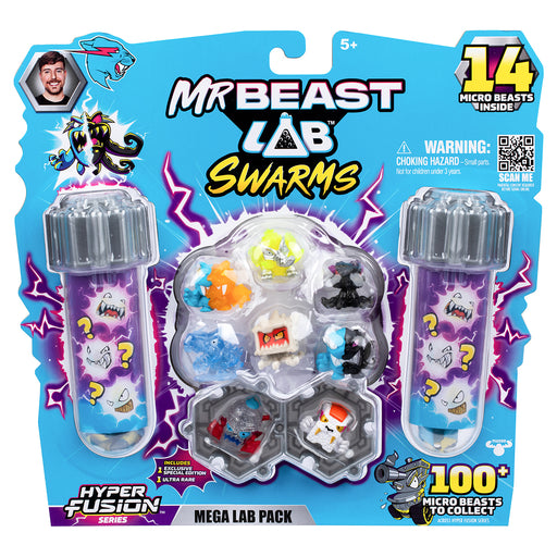MrBeast Lab Swarms Hyper Fusion Series Mega Lab Pack #1 Figures (styles vary)