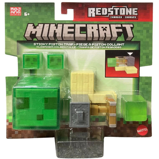 Minecraft Sticky Piston Trap Playset