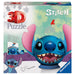 Ravensburger Disney Stitch with Ears 3D 72 Piece Puzzle Ball