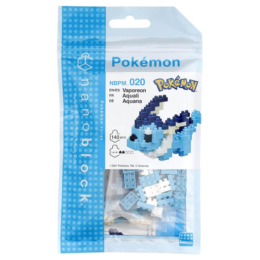 Nanoblock Pokémon: Vaporeon Micro-Sized Building Set
