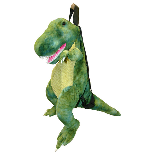 T-Rex Dinosaur Backpack Green