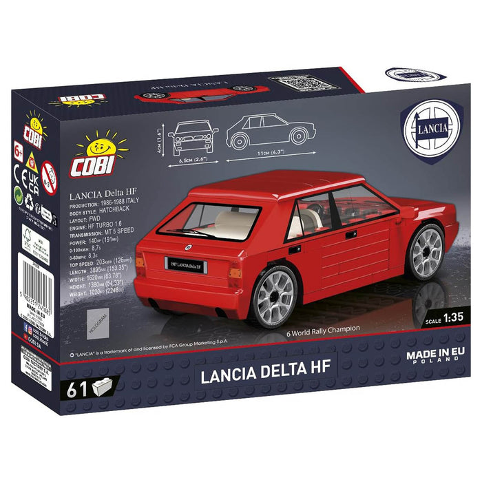 COBI 1987 Lancia Delta HF Building Set
