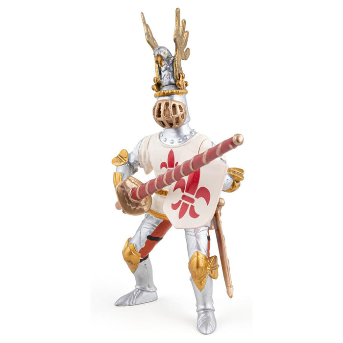 Papo White Knight Fleur de Lys Figure