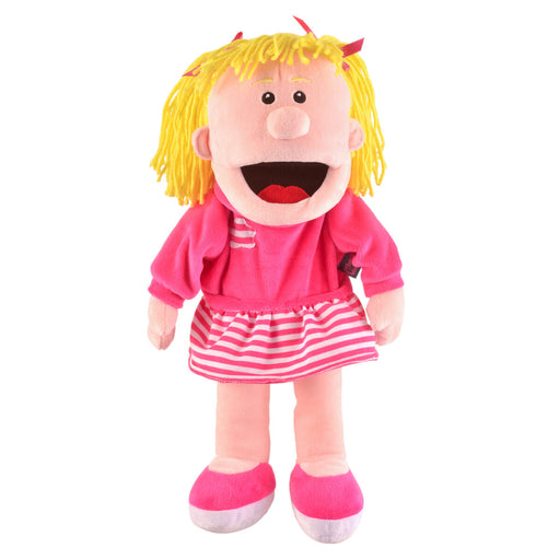 Girl Moving Mouth Hand Puppet