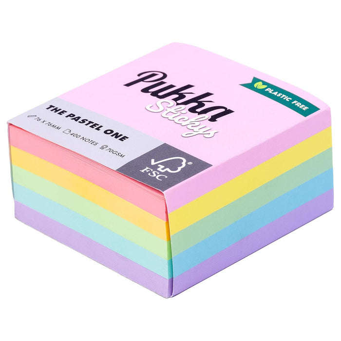 Pukka Stickys The Pastel One Cube