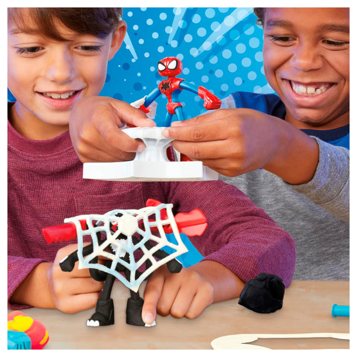 Play-Doh Marvel Spider-Man Launch & Slice Battle Playset