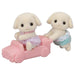 Sylvanian Families Flora Rabbit Twins Set
