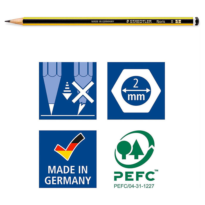  Staedtler Noris B Pencil