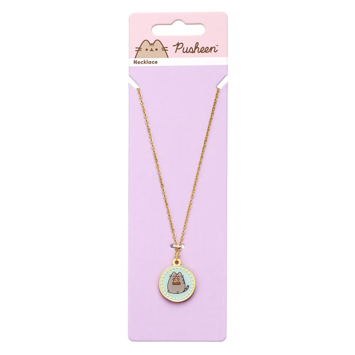 Pusheen the Cat with Pizza 40cm Necklace