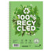 Silvine A5+ 100% Recycled Notebook 120 Pages Ruled