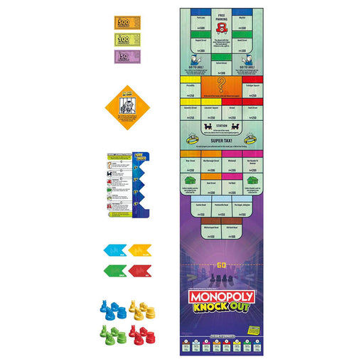 Monopoly Knockout Board Game