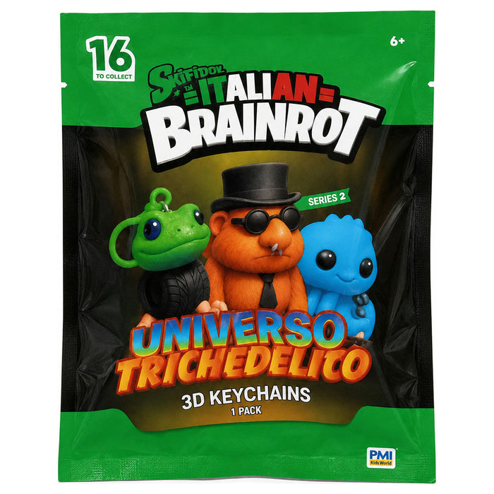 Italian Brainrot 3D Keychain Series 2 Blind Bag (styles vary)