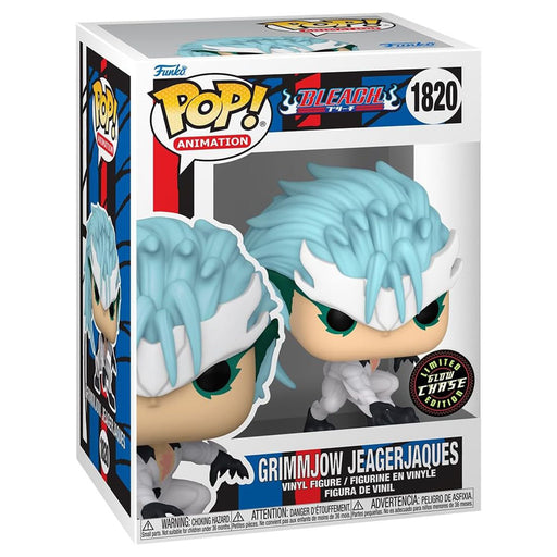 Funko Pop! Animation: Bleach: Grimmjow Jeagerjaques with Chase Vinyl Figure #1820
