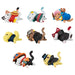 Mega Cat Series One Piece Nyan Piece Nyan! Petari! Stick-On Figure (styles vary)