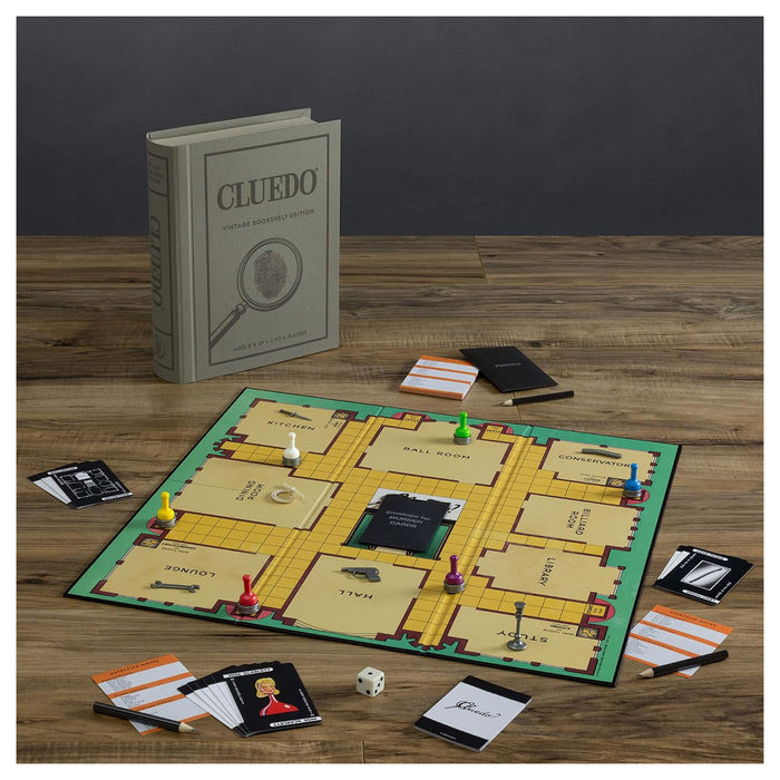 Cluedo Vintage Bookshelf Edition Board Game Booghe cluedo-vintage-bookshelf-edition-board-game-booghe