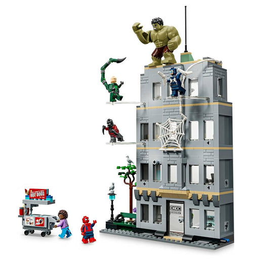 LEGO Marvel Spider-Man Vs. Hulk Epic Clash Building Set