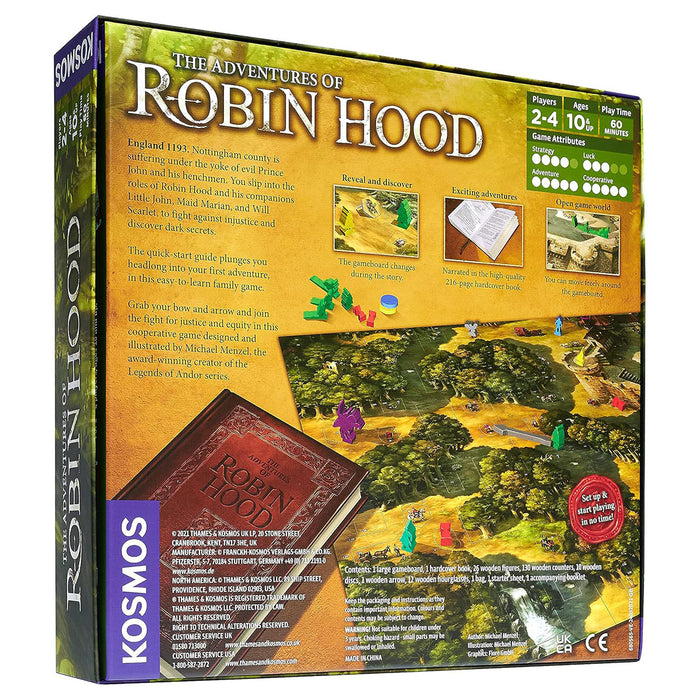 The Adventures of Robin Hood Board Game
