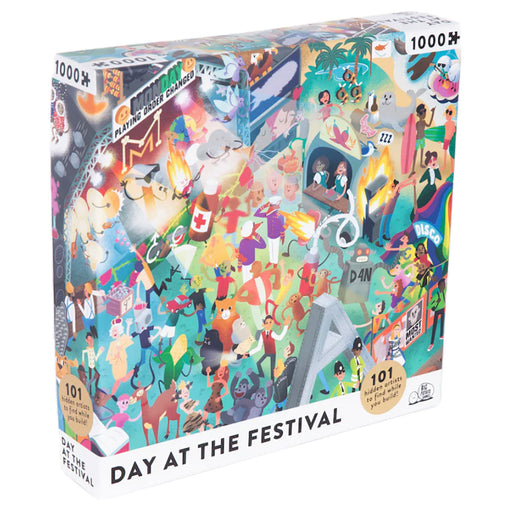 Puzzle Day at the Festival 1000 Piece Jigsaw Puzzle