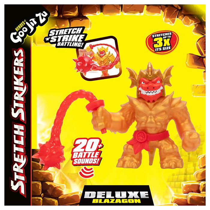 Heroes of Goo Jit Zu Stretch Strikers Deluxe Blazagon Stretch Figure