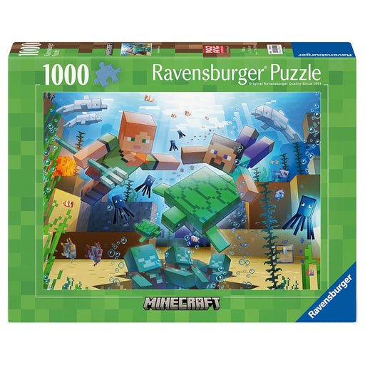 Ravensburger Minecraft Mosaic 1000 Piece Jigsaw Puzzle